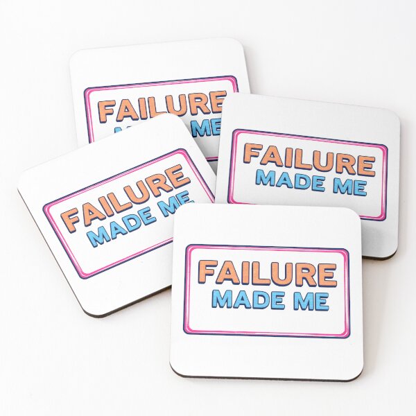 Item preview, Failure Made Me – Framed Minimalist Shirt designed and sold by LoganDzign.