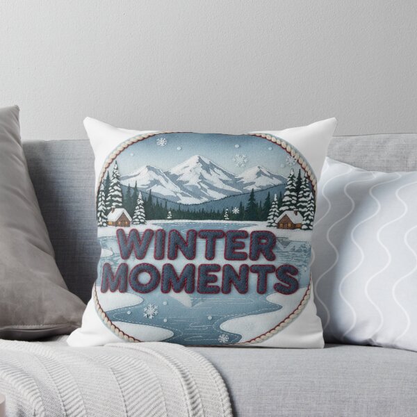 Item preview, Lake Tahoe Winter Moments Landscape – Cozy Winter Gift Art designed and sold by Imaginarium of Chaos falcon88 .