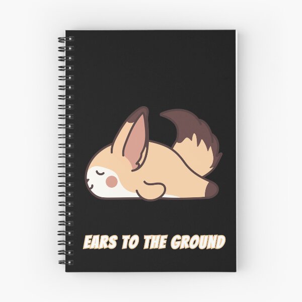 Item preview, Ears To The Ground Fennec Fox Kawaii Curious Meme designed and sold by AnimalMemeHub.