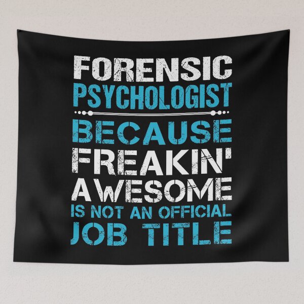 Item preview, Forensic Psychologist designed and sold by GaliguineChines.