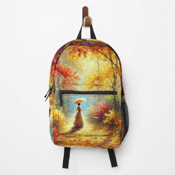 Item preview, Autumn walk painting designed and sold by Natart1004.