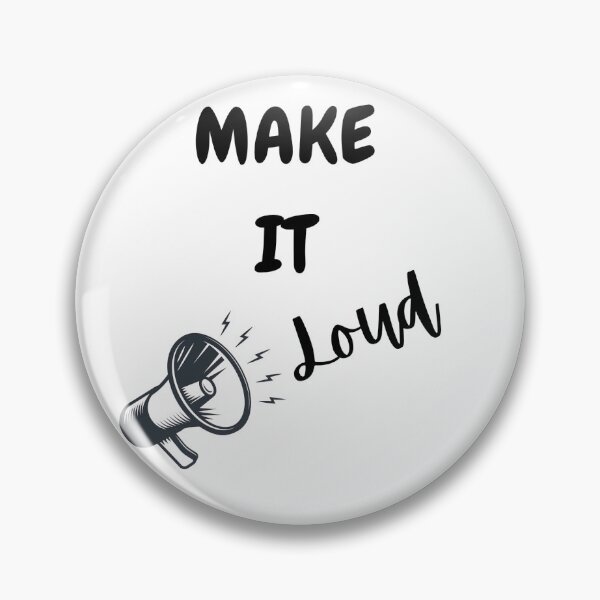 Item preview, Make It Loud designed and sold by AuraRising.