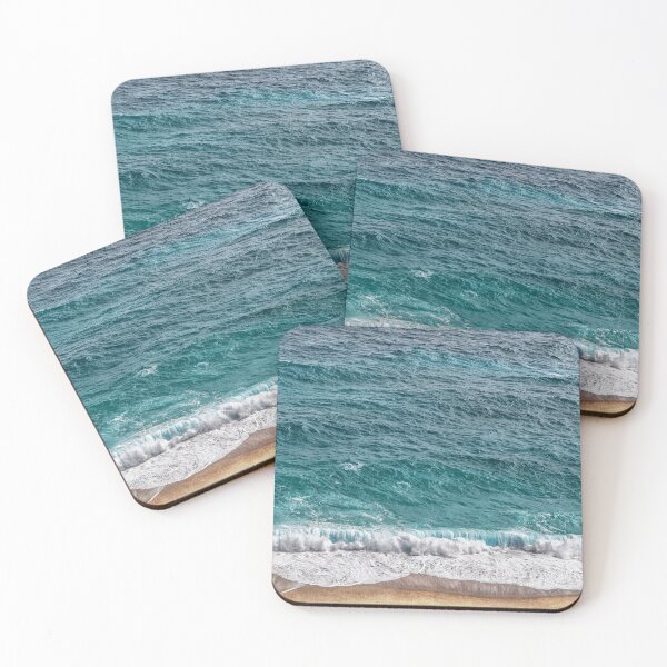 Item preview, Abstract Blue Dreamy Ocean Waves designed and sold by HomeFeeling.