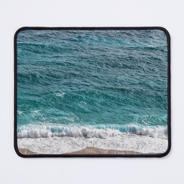 Item preview, Abstract Blue Dreamy Ocean Waves designed and sold by HomeFeeling.