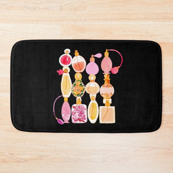 Item preview, Scent Stacking Design (Stacked Perfume Bottles in Watercolor) designed and sold by andrebalest.art.