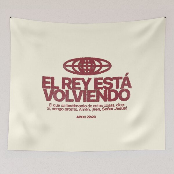 Item preview, El Rey Está Volviendo | Cristo Viene Pronto designed and sold by Kingdom Studio.