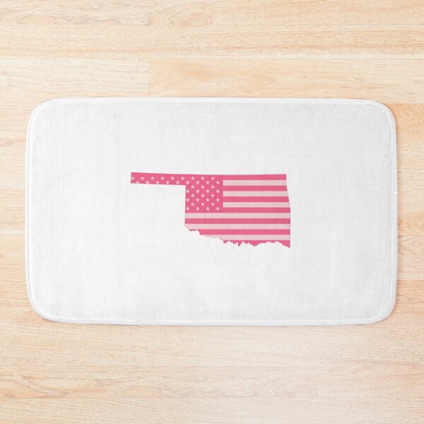 Item preview, Oklahoma USA Flag Silhouette – Stars and Stripes State Outline designed and sold by Paper Drip.