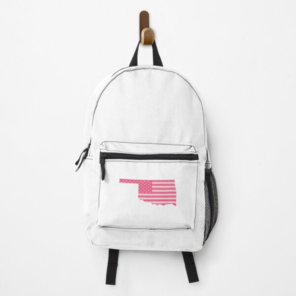 Item preview, Oklahoma USA Flag Silhouette – Stars and Stripes State Outline designed and sold by Paper Drip.