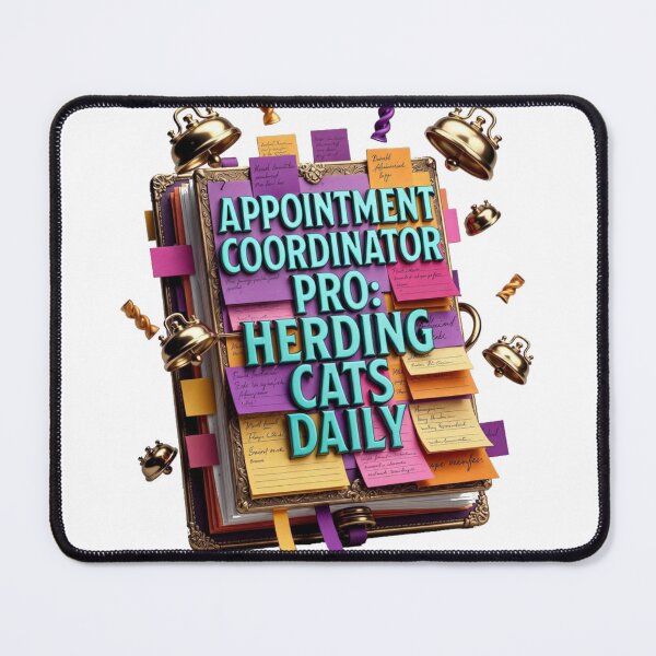 Item preview, Appointment Coordinator Pro T-Shirt | Herding Cats Daily Funny Mom Gift designed and sold by YMLux.