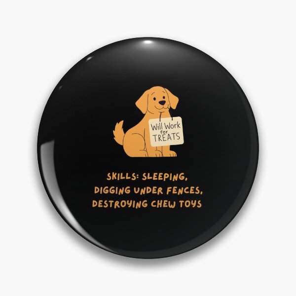 Artikelvorschau, Mein Hund arbeitet für Leckerlis. entworfen und verkauft von Minnesota Fun Designs.