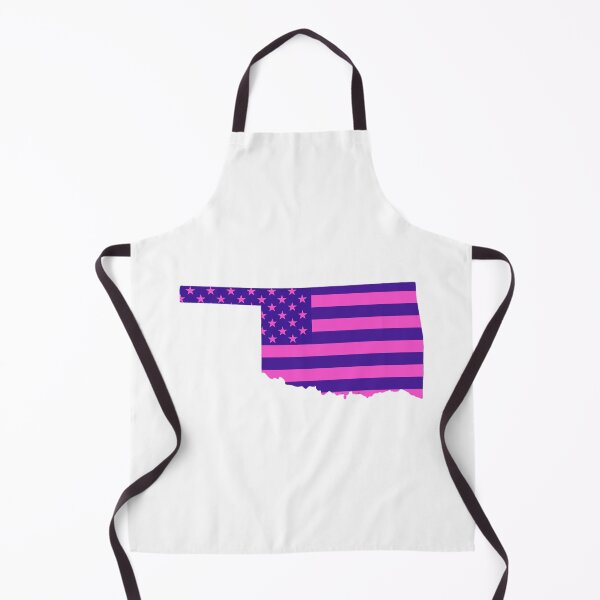 Item preview, Oklahoma Pop Pink State Flag – Modern Fun Colors designed and sold by Paper Drip.
