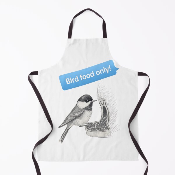 Item preview, Bird Food Only! designed and sold by DeadpanWorks.
