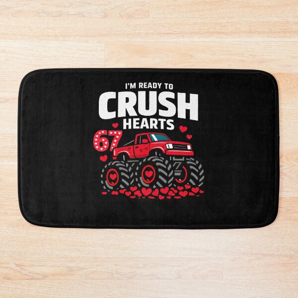 Item preview, I'm Ready to Crush 67 Hearts Truck Valentines Day Boys Kids,I’m Ready To Crush 67 Hearts – funny 67th birthday valentine monster truck humor designed and sold by AsturShop.
