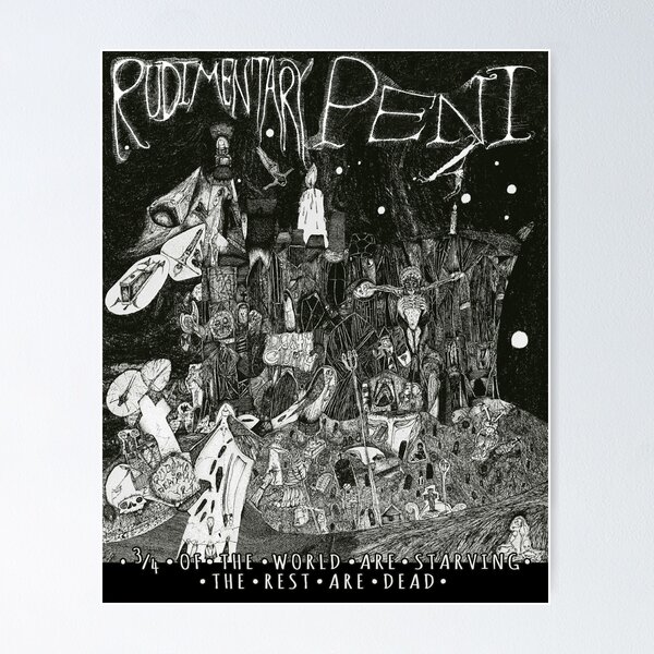 Item preview, Rudimentary Peni - Death Church designed and sold by Limn From Limb.