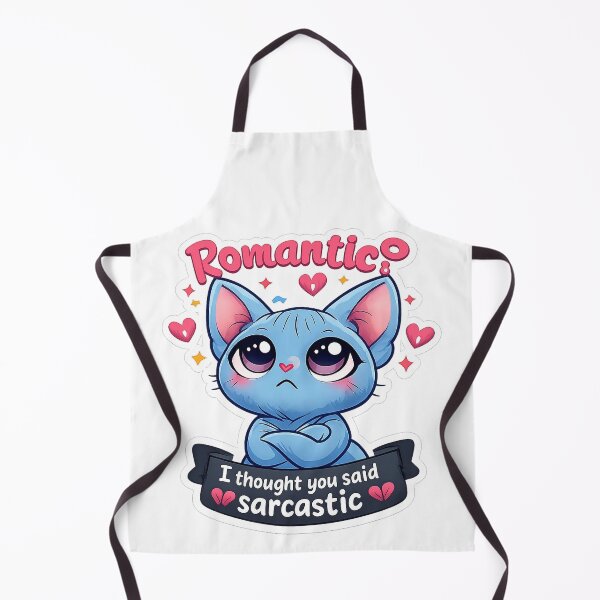 Item preview, Romantic But Sarcastic Cat designed and sold by Furvisors.