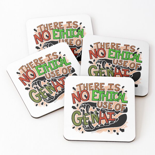 Item preview, There is No Ethical Use of GenAI designed and sold by AubrietaRose.