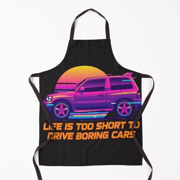 Item preview, Mitsubishi Pajero Evolution Synthwave Sunset JDM Glitch Art designed and sold by Thaivi Design.