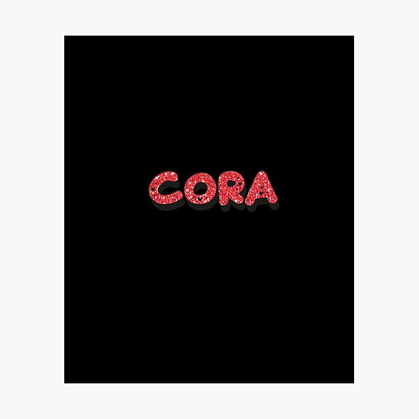 Item preview, Cora Personalized Name - Funny & Cool Custom Gift for Girls, Teens designed and sold by Oussinc.