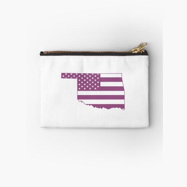 Item preview, Oklahoma USA Flag Silhouette – Stars and Stripes State Outline designed and sold by Paper Drip.