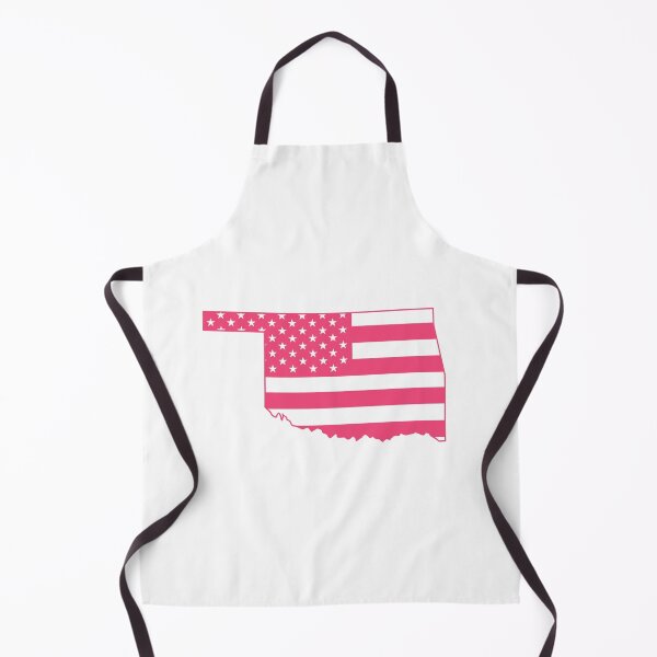 Item preview, Oklahoma USA Flag Silhouette – Stars and Stripes State Outline designed and sold by Paper Drip.
