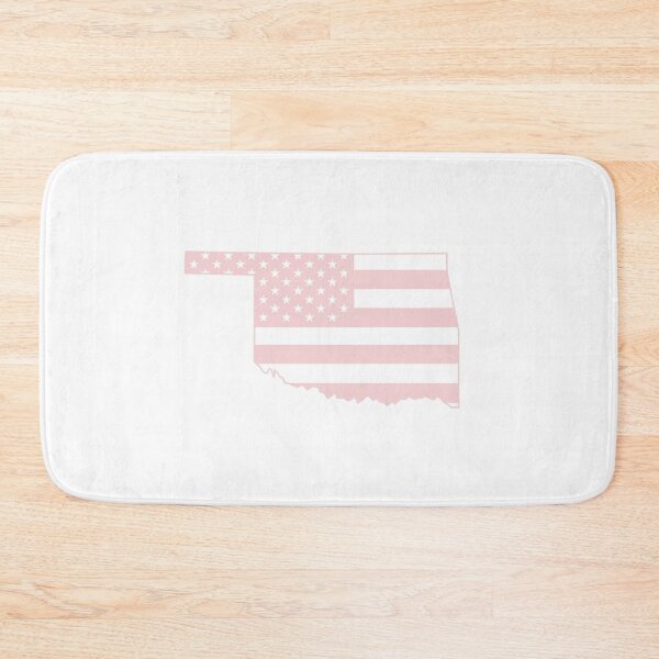Item preview, Oklahoma USA Flag Silhouette – Stars and Stripes State Outline designed and sold by Paper Drip.