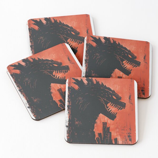 Item preview, Godzilla Wood Cut 3 designed and sold by [EverNever] Creative Gear Alternatives.