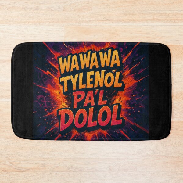 Item preview, WA WA WA TYLENOL - Funny Puerto Rico Slang - Urban Humor designed and sold by Urban-InkStudio.
