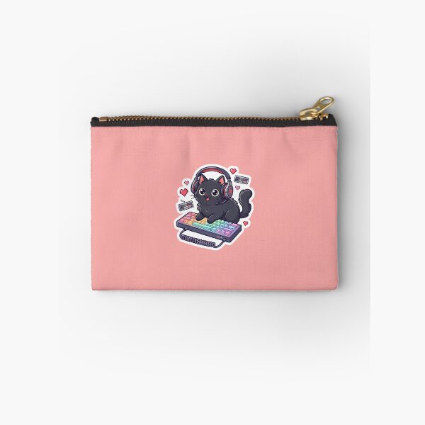 Item preview, Pro Gamer Cat - Black Kitty designed and sold by ManaPot.