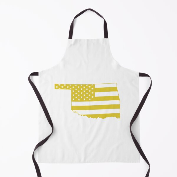 Item preview, Oklahoma USA Flag Silhouette – Stars and Stripes State Outline designed and sold by Paper Drip.