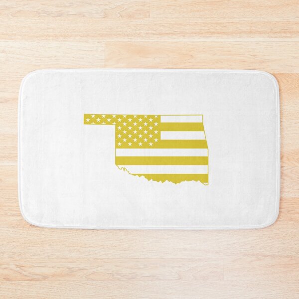 Item preview, Oklahoma USA Flag Silhouette – Stars and Stripes State Outline designed and sold by Paper Drip.