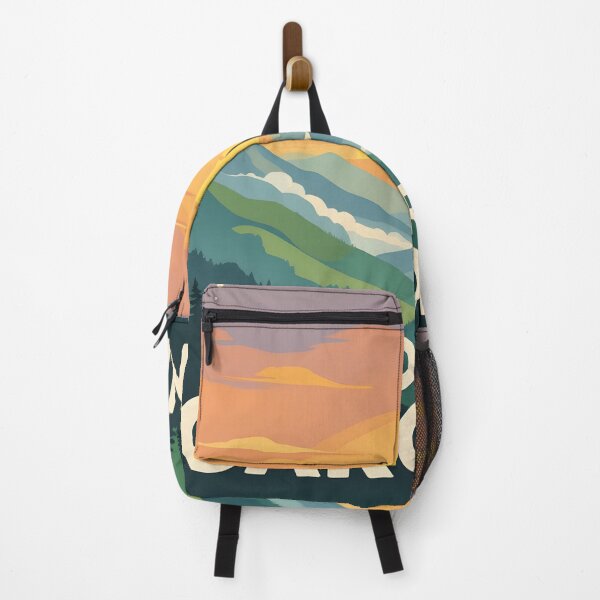 Item preview, North Carolina, USA: Vintage-Style Painterly Travel Poster designed and sold by LSVart.
