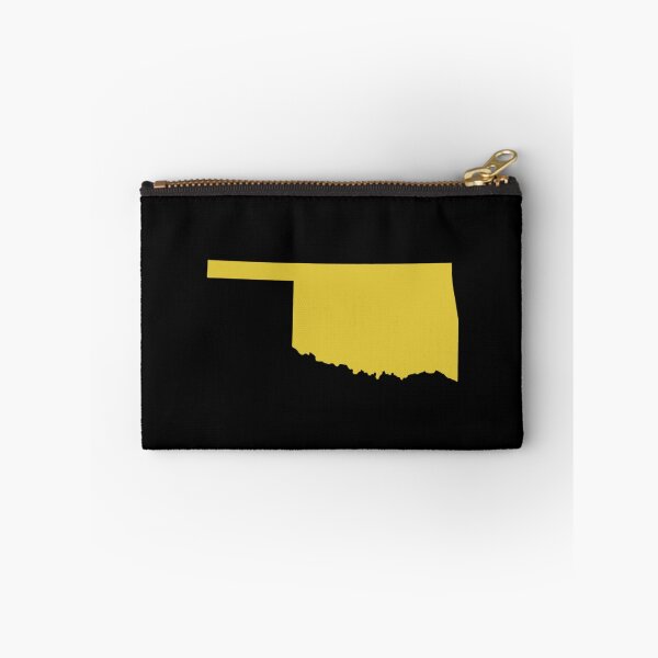 Item preview, Oklahoma Map Silhouette – Minimal Yellow designed and sold by Paper Drip.