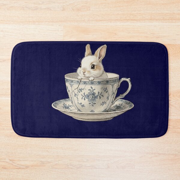 Item preview, Cute Bunny in Teacup Art designed and sold by capricedefille.