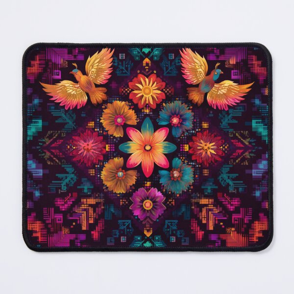 Item preview, Guatemalan Soul Mandala – Vibrant Florals & Birds designed and sold by Cafecito & Cultura.