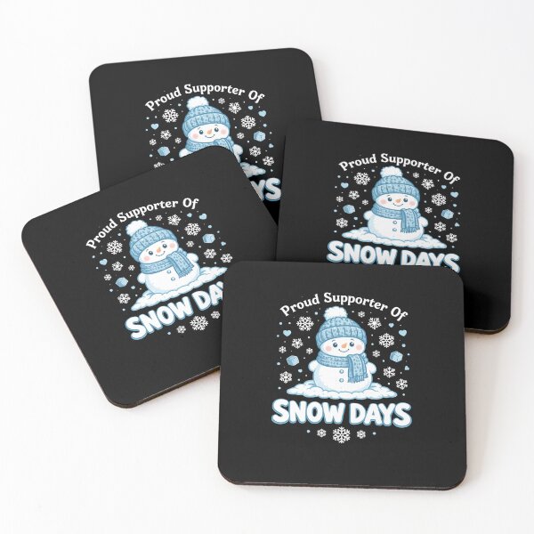 Item preview, Proud Supporter Snow Days Funny Winter Humor School Break ,Funny Proud Supporter designed and sold by AsturShop.