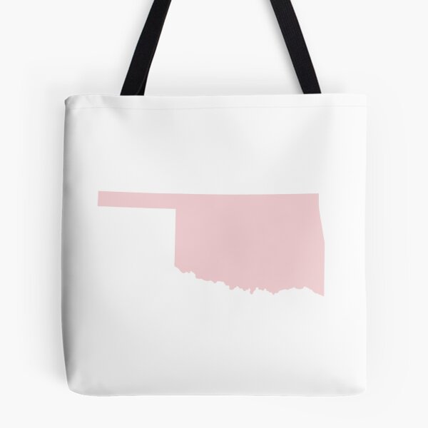Item preview, Oklahoma Map Silhouette – Minimal Pink designed and sold by Paper Drip.