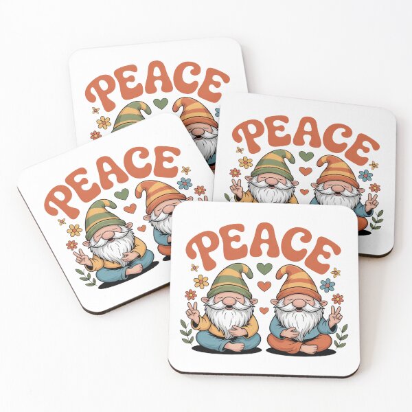 Item preview, Peace Gnomes designed and sold by J-CCreations.