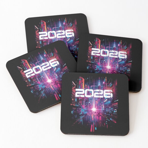 Item preview, Neon 2026 Cyberpunk City Future designed and sold by EmpoweredEchoesSpirit.