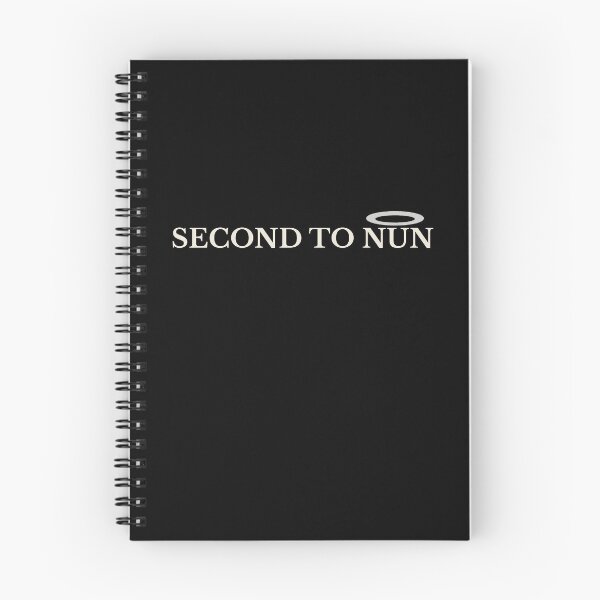 Item preview, Second to Nun – Quiet Catholic Faith Humor designed and sold by AdamIntrovert.
