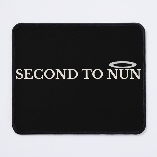 Item preview, Second to Nun – Quiet Catholic Faith Humor designed and sold by AdamIntrovert.