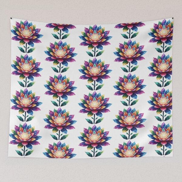Item preview, Colorful Crystal Flower designed and sold by snoWorkshop.