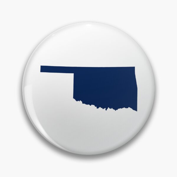 Item preview, Oklahoma Map Silhouette – Minimal Black and White designed and sold by Paper Drip.