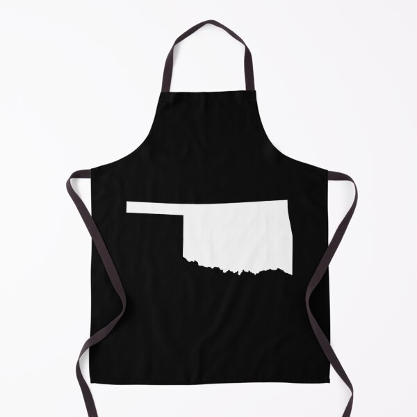 Item preview, Oklahoma Map Silhouette – Minimal White designed and sold by Paper Drip.
