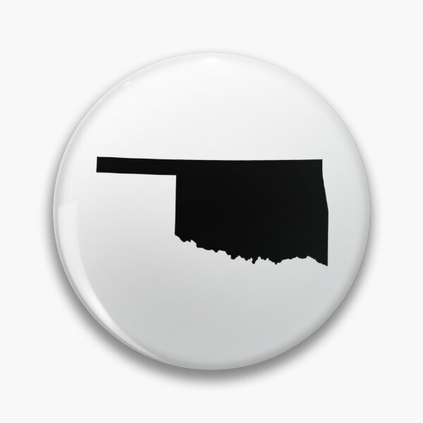 Item preview, Oklahoma Map Silhouette – Minimal Black designed and sold by Paper Drip.