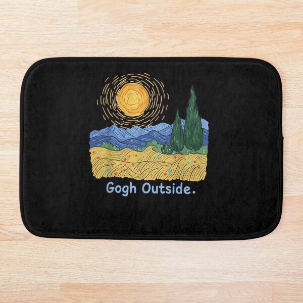 Artikelvorschau, Gogh draußen – Lustige Van-Gogh-Parodie – Naturillustration entworfen und verkauft von Wear the Art.