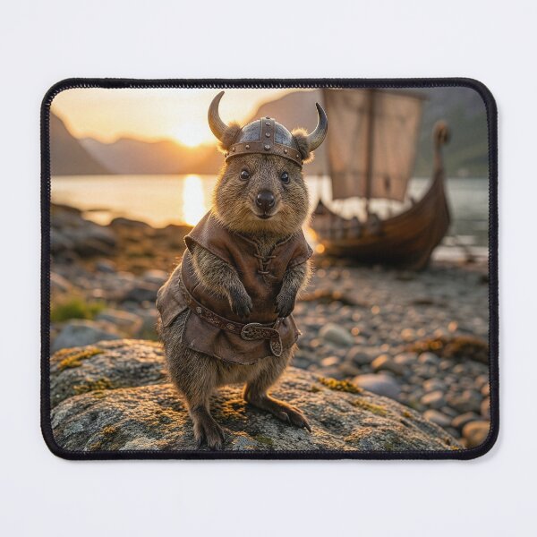 Item preview, Quokka Viking designed and sold by Tridentulus.