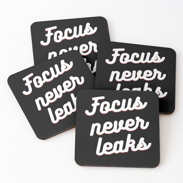 Item preview, Focus never leaks designed and sold by MariusDesign210.