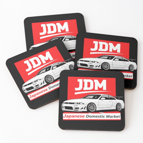 Item preview, JDM Classic Car Logo — Japanese Domestic Market Street Racing Design designed and sold by TokyoCraft.