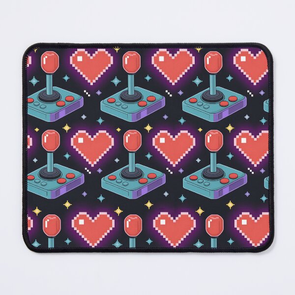 Item preview, Arcade Heartbeat – Pixel Love in Play designed and sold by PatternFlux.
