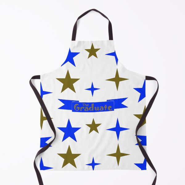 Item preview, The Graduate Golden and Blue Banner and Stars designed and sold by WD-Artist.